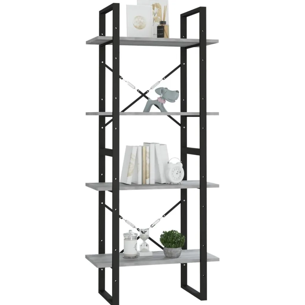 Kirjahylly 60x30x70-140cm, eri kokoja/materiaaleja ja värejä*FinePRICE Outlet