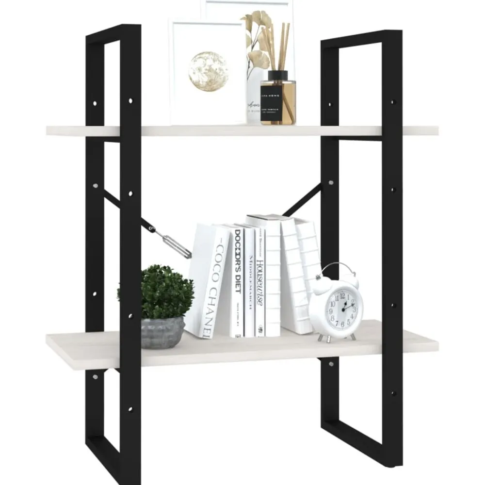 Kirjahylly 60x30x70-140cm, eri kokoja/materiaaleja ja värejä*FinePRICE Outlet