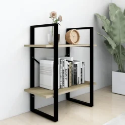 Kirjahylly 60x30x70-140cm, eri kokoja/materiaaleja ja värejä*FinePRICE Outlet