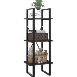 New Kirjahylly 40x30x105-210cm, eri materiaaleja/kokoja ja värejä Kirjahyllyt