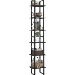 New Kirjahylly 40x30x105-210cm, eri materiaaleja/kokoja ja värejä Kirjahyllyt