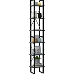 New Kirjahylly 40x30x105-210cm, eri materiaaleja/kokoja ja värejä Kirjahyllyt