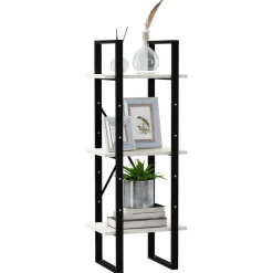 New Kirjahylly 40x30x105-210cm, eri materiaaleja/kokoja ja värejä Kirjahyllyt