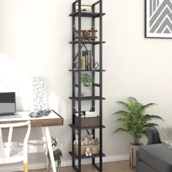 New Kirjahylly 40x30x105-210cm, eri materiaaleja/kokoja ja värejä Kirjahyllyt