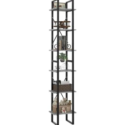 New Kirjahylly 40x30x105-210cm, eri materiaaleja/kokoja ja värejä Kirjahyllyt