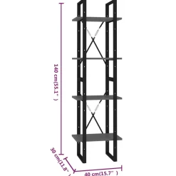 Sale Kirjahylly 40x30x70-140cm, eri materiaaleja/kokoja ja värejä Hyllyt|Kirjahyllyt