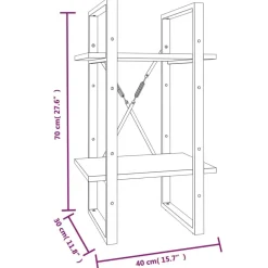 Sale Kirjahylly 40x30x70-140cm, eri materiaaleja/kokoja ja värejä Hyllyt|Kirjahyllyt
