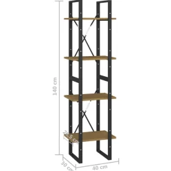 Sale Kirjahylly 40x30x70-140cm, eri materiaaleja/kokoja ja värejä Hyllyt|Kirjahyllyt