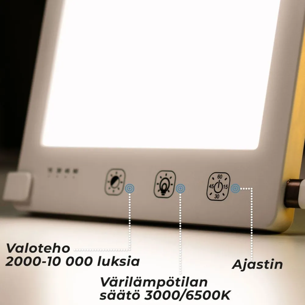 Kirkasvalolamppu Pro 1000 valkoinen*Lykke Hot