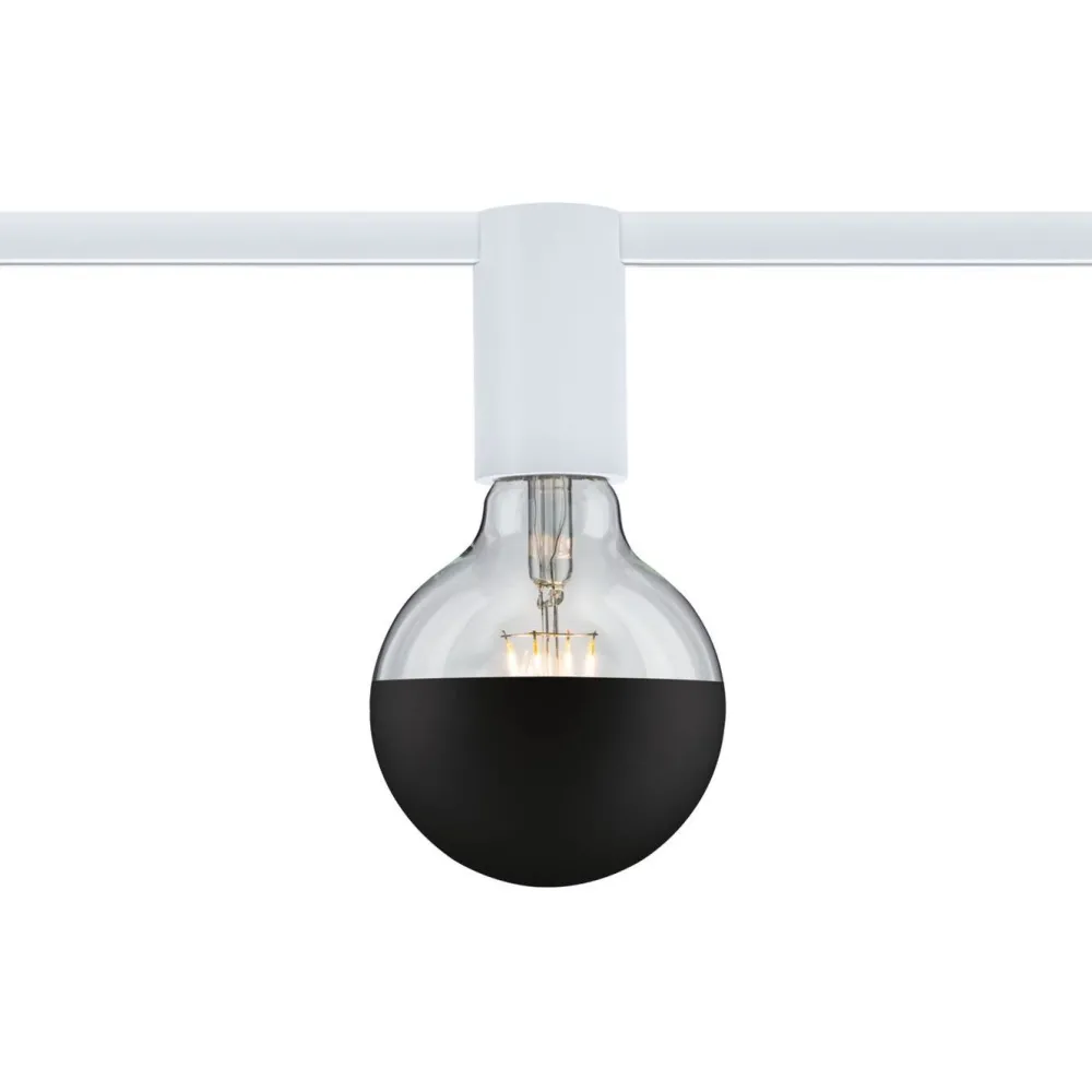 Discount Kiskovalaisimen sovitin URail E27 max 20W himmennettävä signaalivalkoinen Valaisintarvikkeet