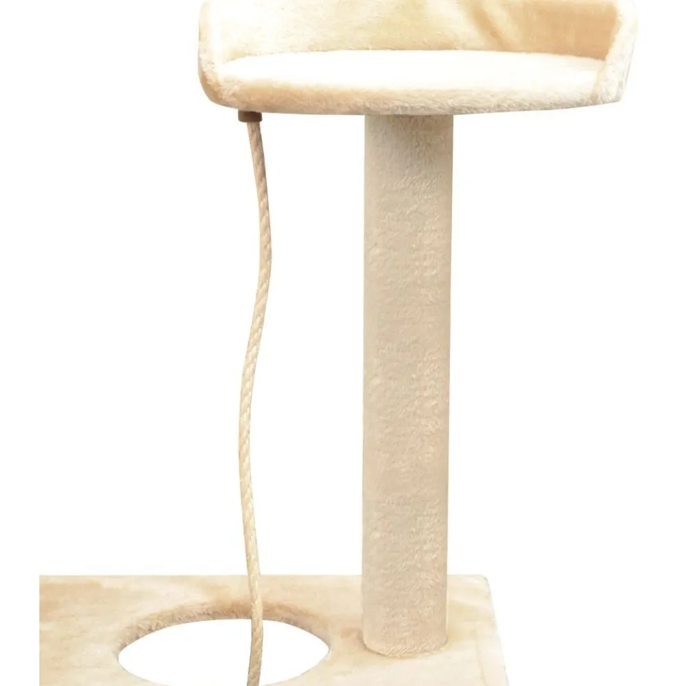Clearance Kissan raapimispuu, sisal-pylväillä, 1 pesällä, 150cm, beige Lemmikkitarvikkeet