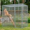 Online Kissan ulkohäkki , 2,5x1,5x1,95m Lemmikkitarvikkeet