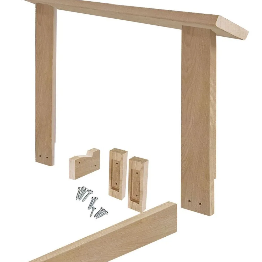 Kiuassuojakaide , 690mm, puuvalmis, eri vaihtoehtoja*Hermanni Discount