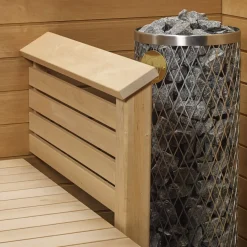 Kiukaan suojakaide/jalkatuki Classic I-malli*Sun Sauna Discount