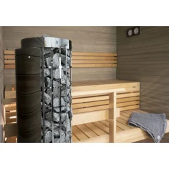 Kiukaan suojaseinä Cilindro PC70/PC90 Black Steel*Harvia Online