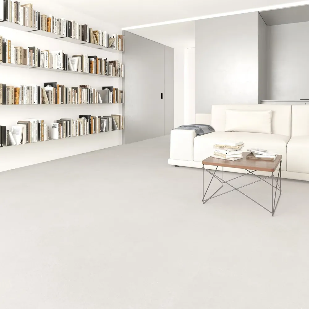 Kivikomposiittivinyylilaatta Iku-Turson kuukivi, integroitu askeläänieriste*DomusFlooring Sale