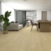 Kivikomposiittivinyylilankku Vellamon vaalea tammi, integroitu askeläänieriste*DomusFlooring Outlet