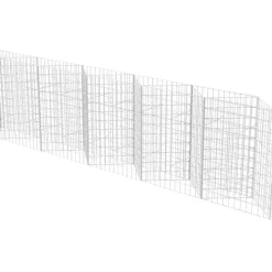 Kivikori galvanoitu teräs 300x30x100cm*FinePRICE Hot