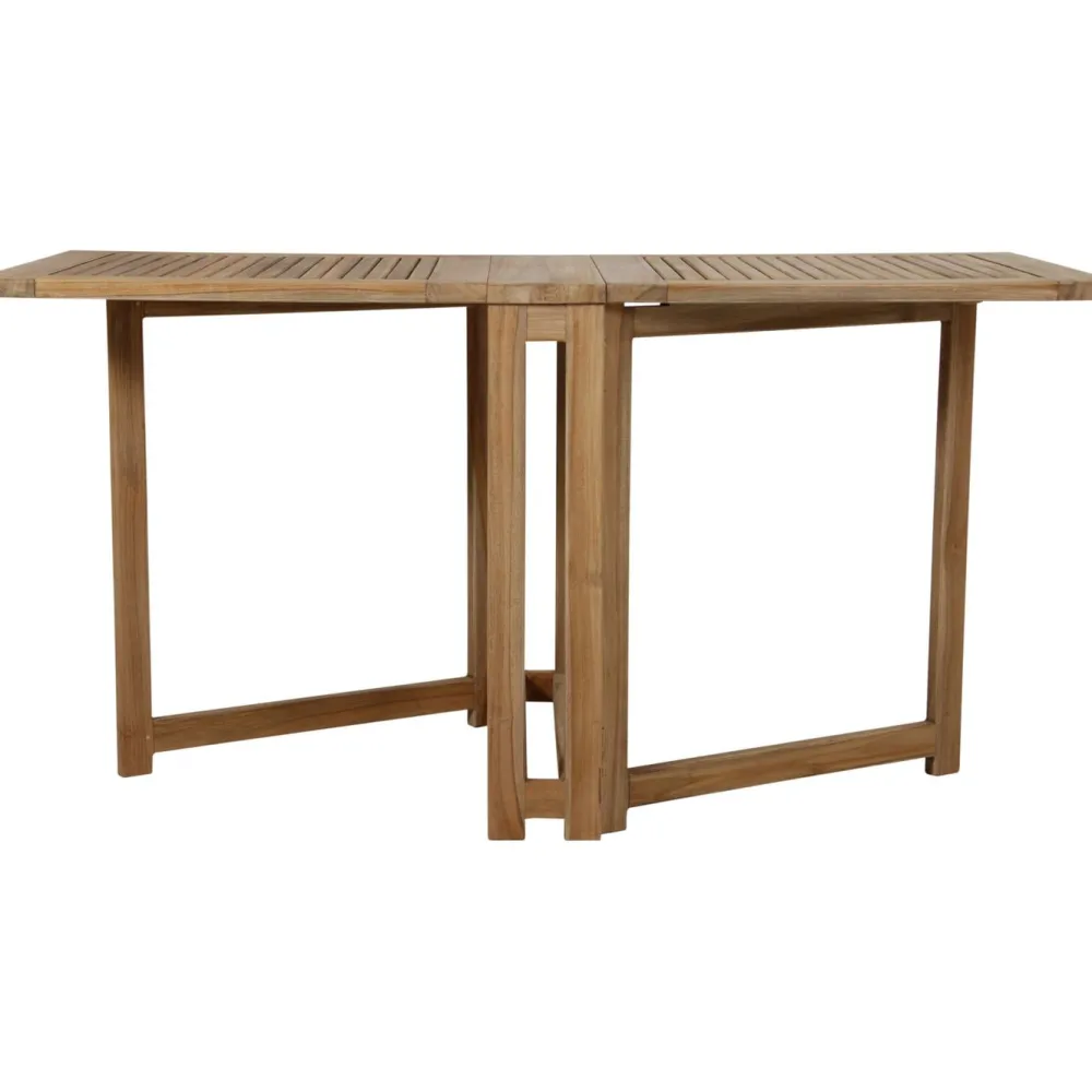 Klaffipöytä terassille Turin, 70cm, tiikki*Brafab Outlet