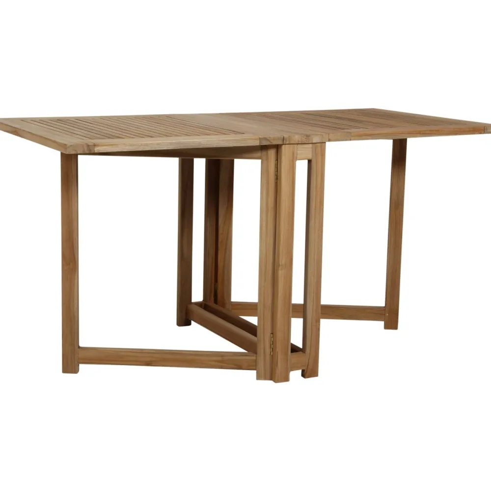 Klaffipöytä terassille Turin, 70cm, tiikki*Brafab Outlet