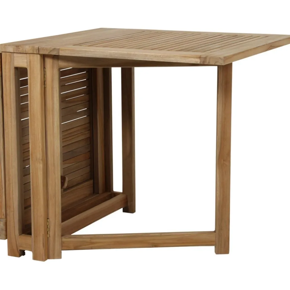 Klaffipöytä terassille Turin, 70cm, tiikki*Brafab Outlet