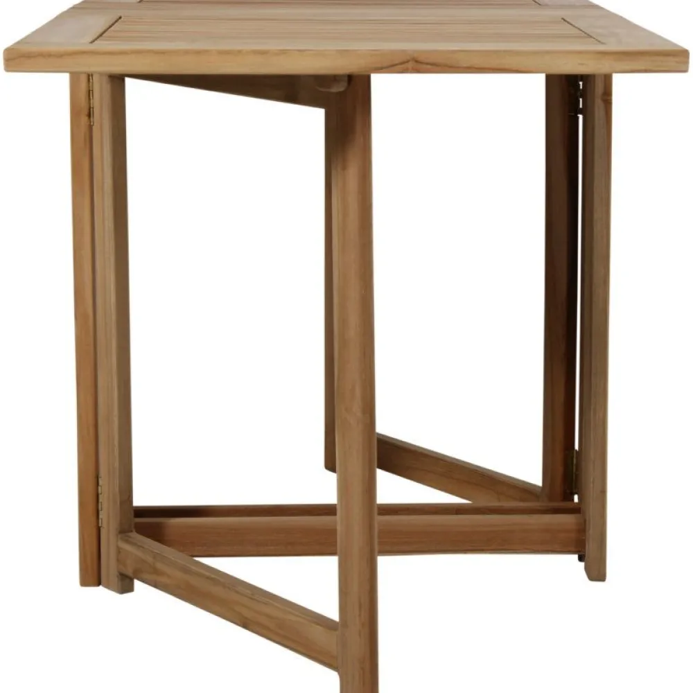Klaffipöytä terassille Turin, 70cm, tiikki*Brafab Outlet