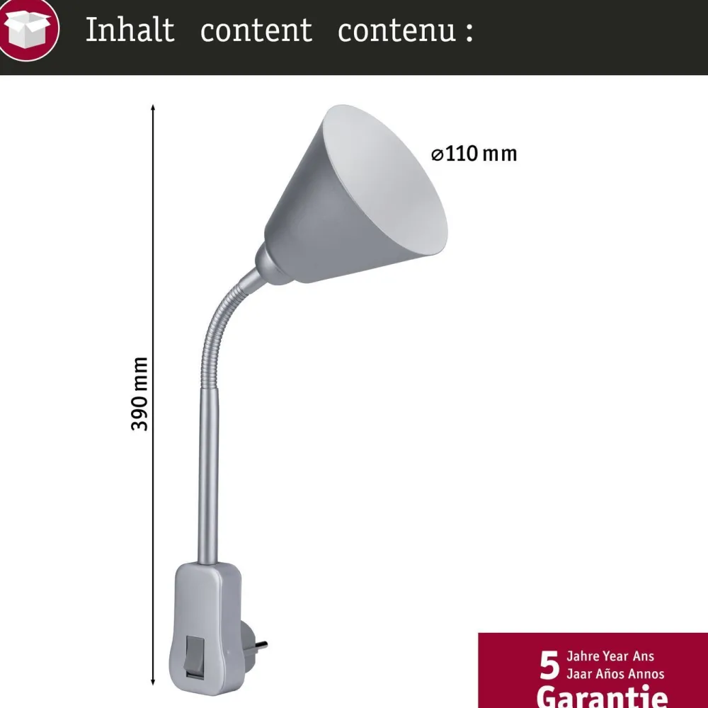 New Klipsivalaisin Junus Bras, E14, eri värejä Nipistinvalaisimet