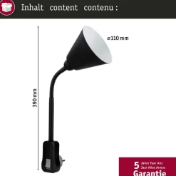 New Klipsivalaisin Junus Bras, E14, eri värejä Nipistinvalaisimet