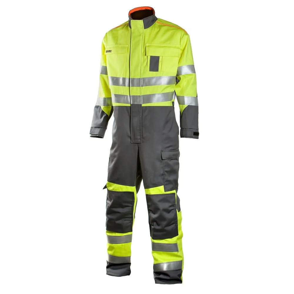 Kokohaaari 6003 huoioväri haraa/ketainen Työhaalarit