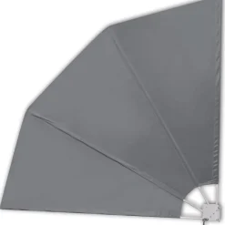 Best Kokoontaittuva parvekkeen sivumarkiisi harmaa 210x210 cm Markiisit