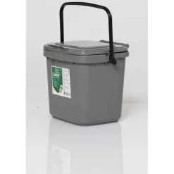 Kompostiämpäri 7l harmaa*Greenline