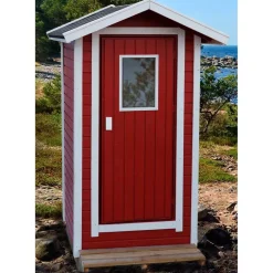 Hot Kompostoiva puucee 1140x1170x2620 mm Kompostikäymälät|Puuceet Ja Ulkohuussit