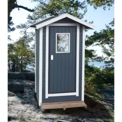 Hot Kompostoiva puucee 1140x1170x2620 mm Kompostikäymälät|Puuceet Ja Ulkohuussit