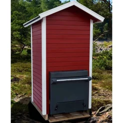 Hot Kompostoiva puucee 1140x1170x2620 mm Kompostikäymälät|Puuceet Ja Ulkohuussit