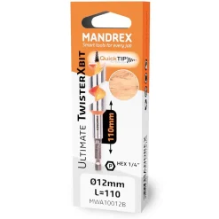 Outlet Konepuuporanterä TwisterXbit 3/8