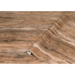 Clearance Kontaktimuovi 346-0478, 0.45x2m, puinen rustiikki, puujäljitelmä, ruskea Sisustusmuovit
