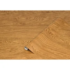 Kontaktimuovi 346-0247, 0.45x2m, puujäljitelmä, tammi Sisustusmuovit