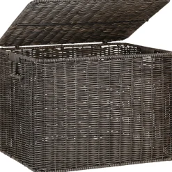 Clearance Kori BASILE 39x31xK29 cm, tummanruskea Piensäilytys Ja Korit