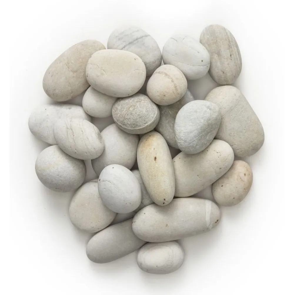 Sale Koristekivi , 60 säkkiä x 10 kg/lava, 30-60mm, vaalea kvartsi Koristekivet