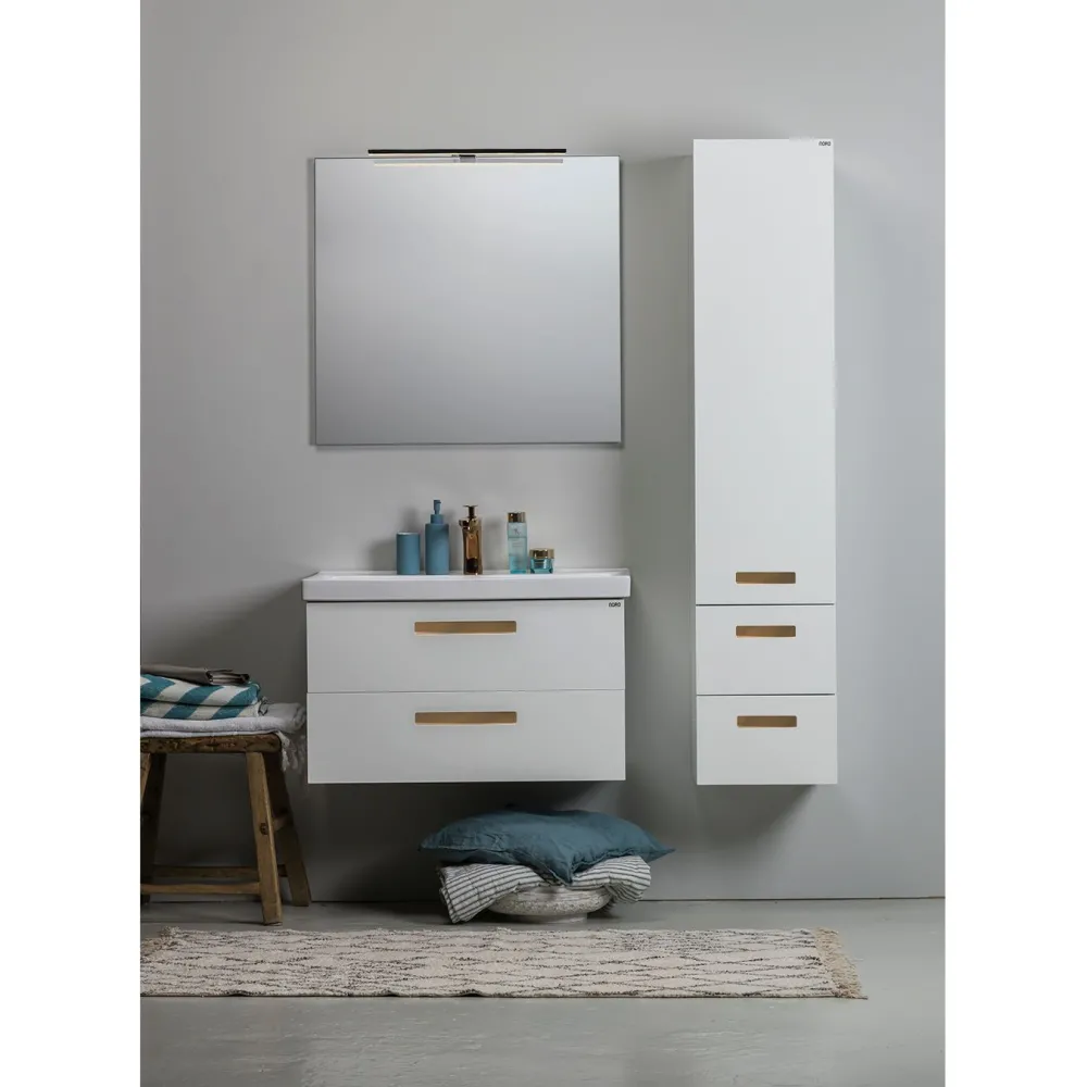 Koristelevyt Relounge -vetimelle korkea kaappi ruusukulta 2 kpl/pkt*Noro Outlet