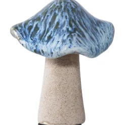 Sale Koristesienet Decoration Mushrooms, 3kpl, keramiikka, ruskea/sininen/vihreä Koriste-Esineet
