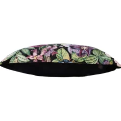 Koristetyyny HOLLY ruusu 68x68 cm, musta*Home4you Sale