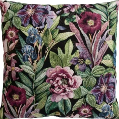 Koristetyyny HOLLY ruusu 68x68 cm, musta*Home4you Sale