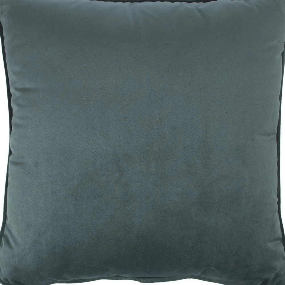 Koristetyyny sametti 45x45 cm, harmaa*Home4you New