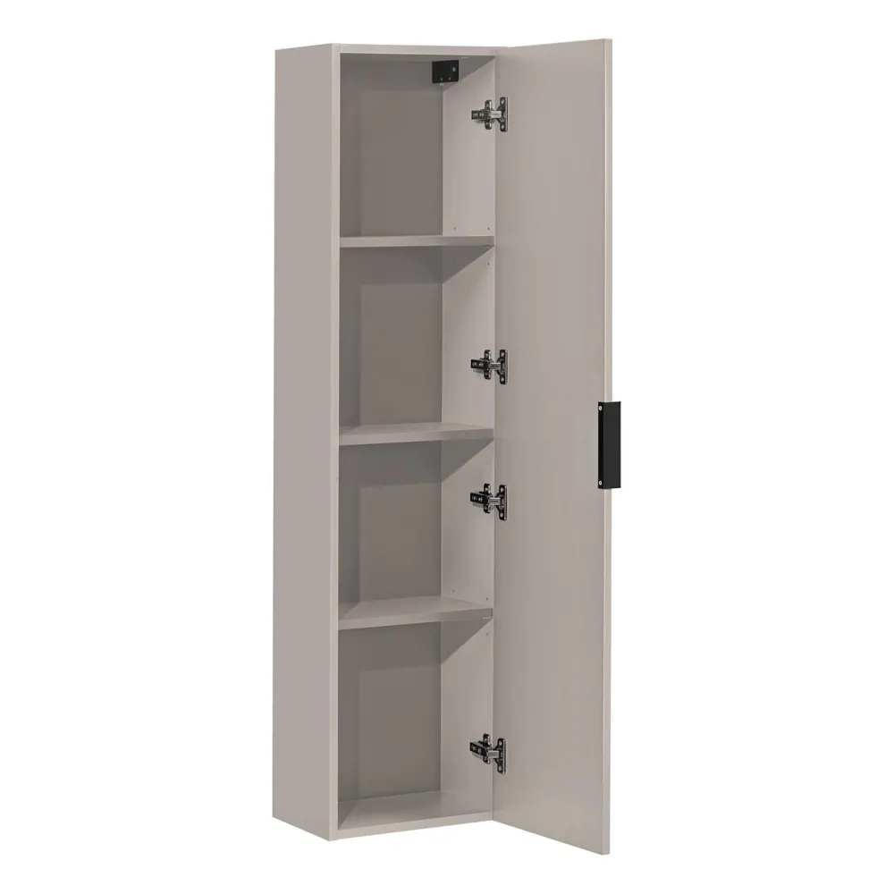 Korkea kaappi Adele 140x35x25 cm, beige*Interia Online