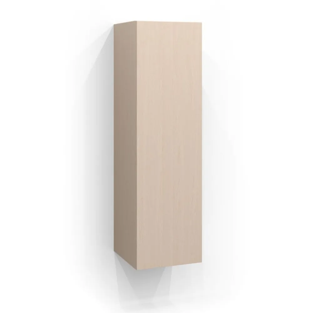 Korkea kaappi 120x35cm vaalea saarni*Svedbergs Outlet