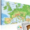 Korkkitaulu Europe eri kokoja*Artgeist New