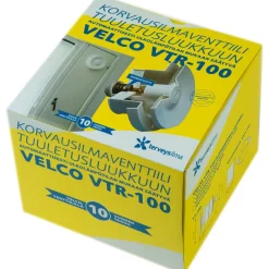 Korvausilmaventtiili Velco VTR-100 valkoinen*Terveysilma Online