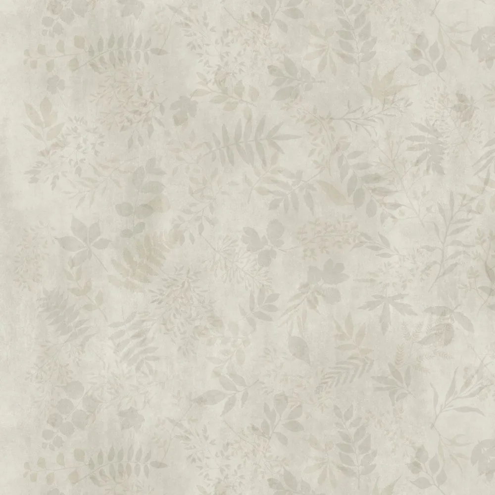 Clearance Kostean tilan tapetti Aquarelle Botanic Grey Märkätilan Muovimatot|Märkätilan Tapetit