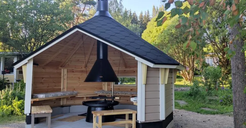 Kotalaavu 7,8 m² + Nuotiogrilli*Jalotakka Sale